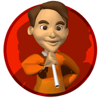 johnny blowing spit wads.gif